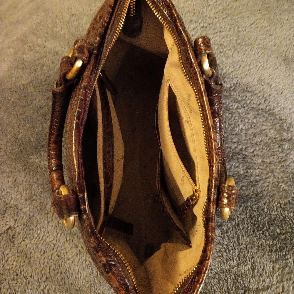 Brahmin Bag. Leather Handbag - Picture 8 of 10